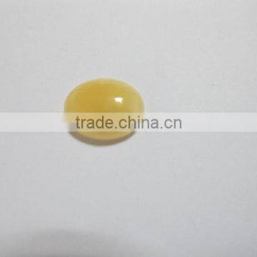 Honey Jade oval cabs-loose yellow gemstone and semi precious stone cabochon beads for jewelry components