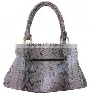 Python leather handbag SPH-001