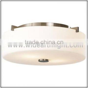 UL CUL Listed Hotel Bathroom Ceiling Light With Round Glass Shade C81379