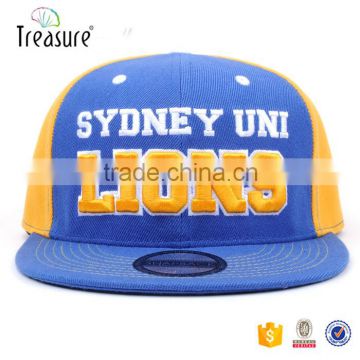 Designer cheap 6 panel acrylic snap back caps