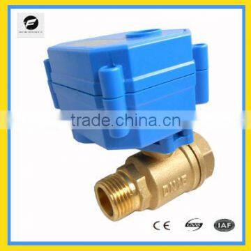 2 way motorized bal valve for water treatment system,HVAC