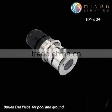 2015 manufactuer 6mm fiber optic end fitting for water fountain