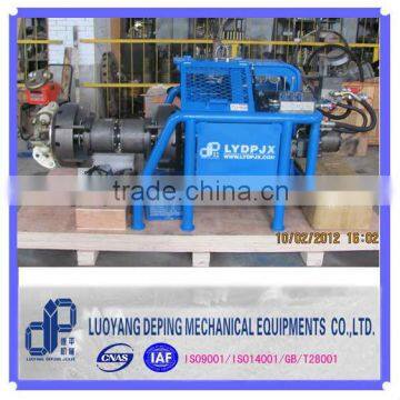 Pipe end cutting machine