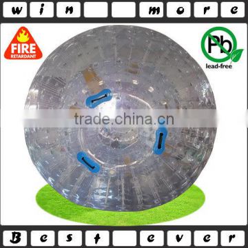 PVC&TPU grass ball commercial grade/inflatable zorbing ball for sale