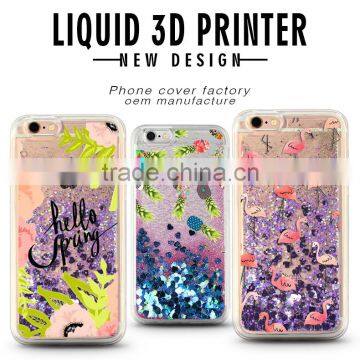 2016 Bling Lumia Crystal 3d Mobile Liquid Cell Phone Cover Case for i Phone6 s for Iphone 7 for Samsung j7 Quality Choice