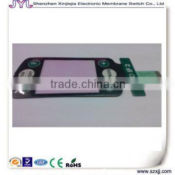 high quality membrane control panel with color window