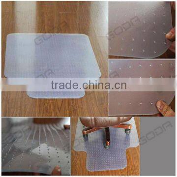 Transparent PVC mats for carpet with spikes in sheet