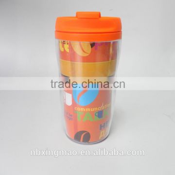 Wholesale best but cheap double wall insulated thermal travel coffee dringking tea cups to gp with lids