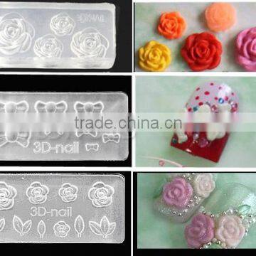 2016 Popular Practical Silica Gel Material Nail 3D Mold for DIY Nail Decoration photo-2