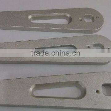 Aluminium part machining and sand blasting