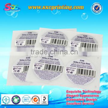 Wholesale excellent performance high quality adhesive glossy silver stickers paper