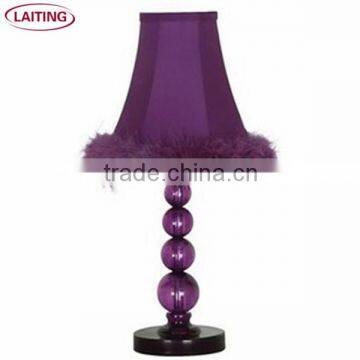 modern purple study table lamp