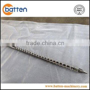 bimetallic plastic injection single screw barrel