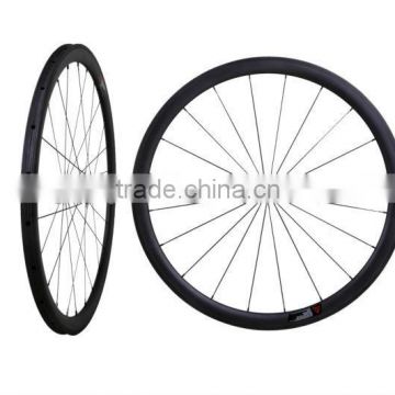 700c Carbon Wheels 38mm Tubular With Basalt Brake Surface Edge High stiffness superlight chinese carbon 700c 38mm rim tubular