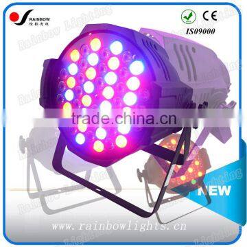 Indoor Low Profile LED Can Lights 4 in 1 Quad-color RGB LED Par Light 3w 54pcs