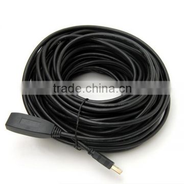 Patent design ,usb 2.0 20 m male to female adpter extension cable with 2 pc