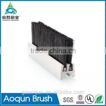 PA Bristle Frame Retarding Escalator Skirt Panel Brush Escalator System