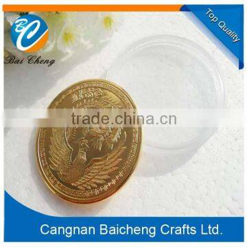 Best quality Custom styles metal souvenir trolley coins made in BAICHENG