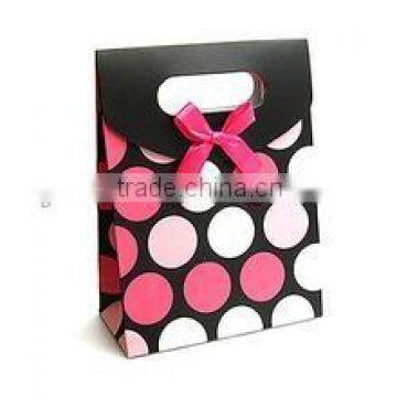 Custom Logo Printed brown craft gift shopping paper bag Wholesale