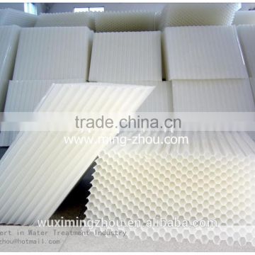 MP-XG sloped tube packing hexangular honeycomb packing tube