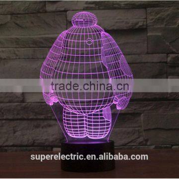 3d illusion multicolor cartoon color changing 3d lamp                        
                                                Quality Choice