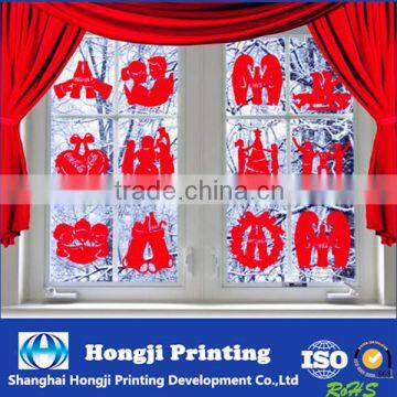 Cheap Christmas decal Custom PVC stickers