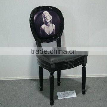 Marilyn Monroe unique design backed chair