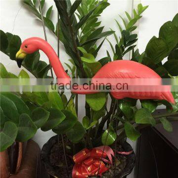 Pink Garden Plastic Flamingo for Decoration Plastic Bird Hand Printed photo-5