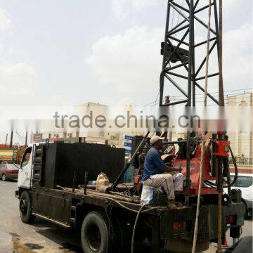 HGY-1000 hydraulic chuck of diameter 95 mm drilling machine in Sudan