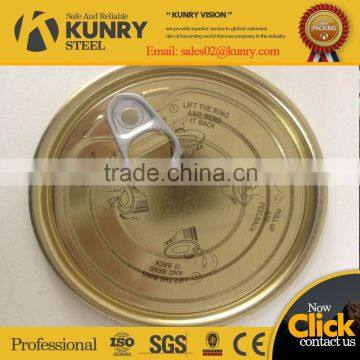 Y401 Easy Open End / Eoe Lid / Tinplate End