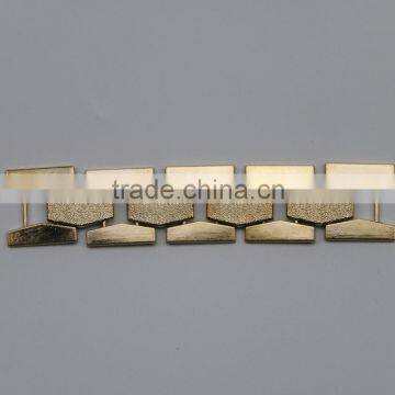 Best selling items small men shoe buckle with enamel &belt chain &colthes garment chain