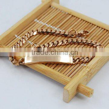 Stainless Steel Cuban Link Bracelet photo-3