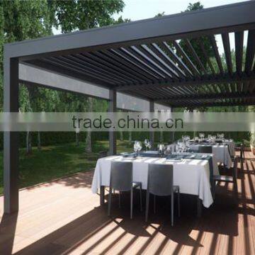 recycled backyard outside hollow composite wood decking wpc decking bamboo pergola