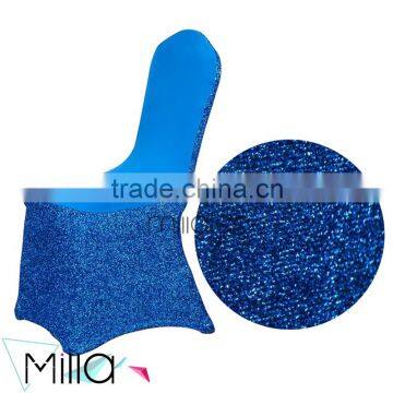 Wholesale cheap glitter wedding chair covers