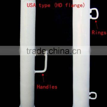 Concrete pump reducer pipe