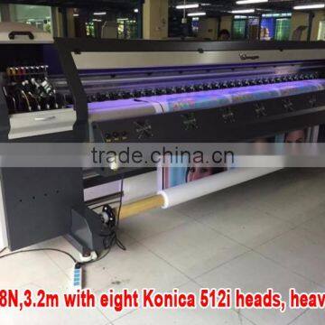 2016 New Design Konica Head Printer Funsunjet FS3204N/3208N for Sticker and Banner photo-5