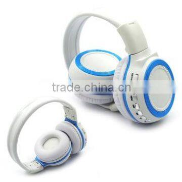 Wireless Bluetooth Earphones Headband Style Headset TK100 With TF Card Handsfree Noise