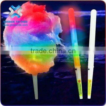 Wisdom Victory 2016 Novertly Items Colorful Led Cotton Candy Stick Kids Party Led Flashing Cotton Candy Stick photo-5