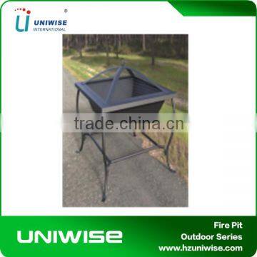 Outdoor Square Fire Pit/ Garden Treasure Fire Pit