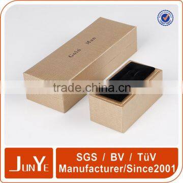 Solid Rigid Coated Paper Watch and Cufflink Box Personalised photo-6