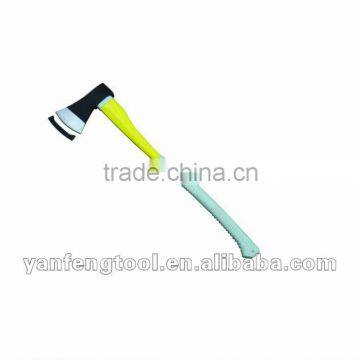 steel axe head with hickory handle for Thailand market A603