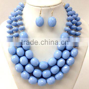 2015 New Fashion Beads Necklace Women Candy Colors Jewelry Wholesale photo-6