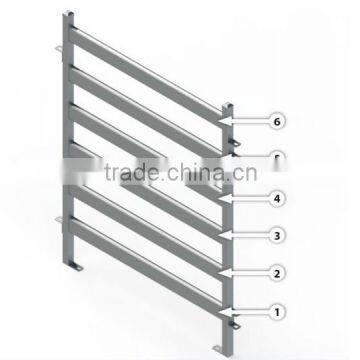 Cheap Round Australia Cattle Horse Paddock Fence Panel For Sale, PVC Outdoor Horse Fence photo-4