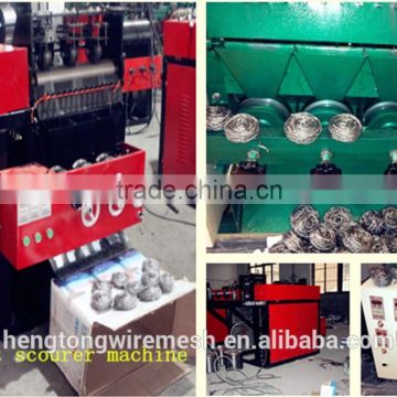 The richest scrubber making machine, flat scourer machine factory