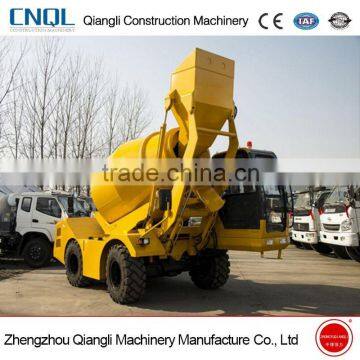 2.5cbm Mobile Concrete Mixer With Self Loading From China