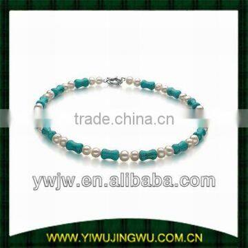 Fashion Colorful Freshwater Pearl Necklace(JW-G6012)