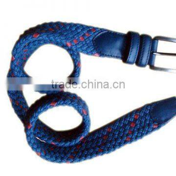 Braided knitted Belt