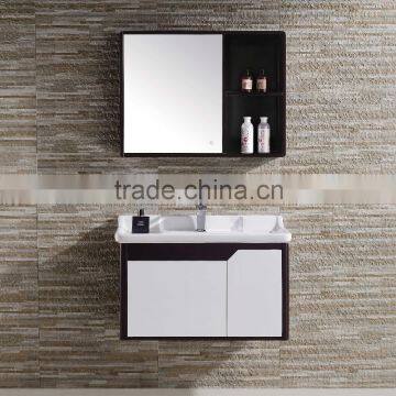 Modern wall hung bathroom vanity cabinet