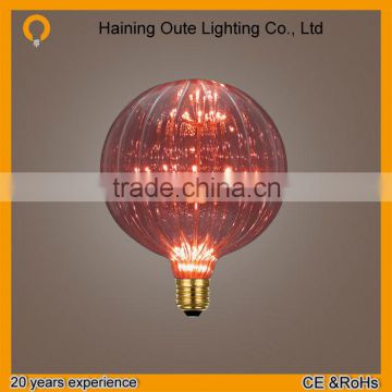 2016 new product hot selling! G125 1.8w 220v-240v led filament bulb light with CE&RoHS 2Years Warantty