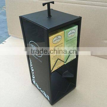 Factory Supply Custom Logo Metal Material Tea Box Shelf photo-2